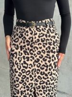 Fusta animal print